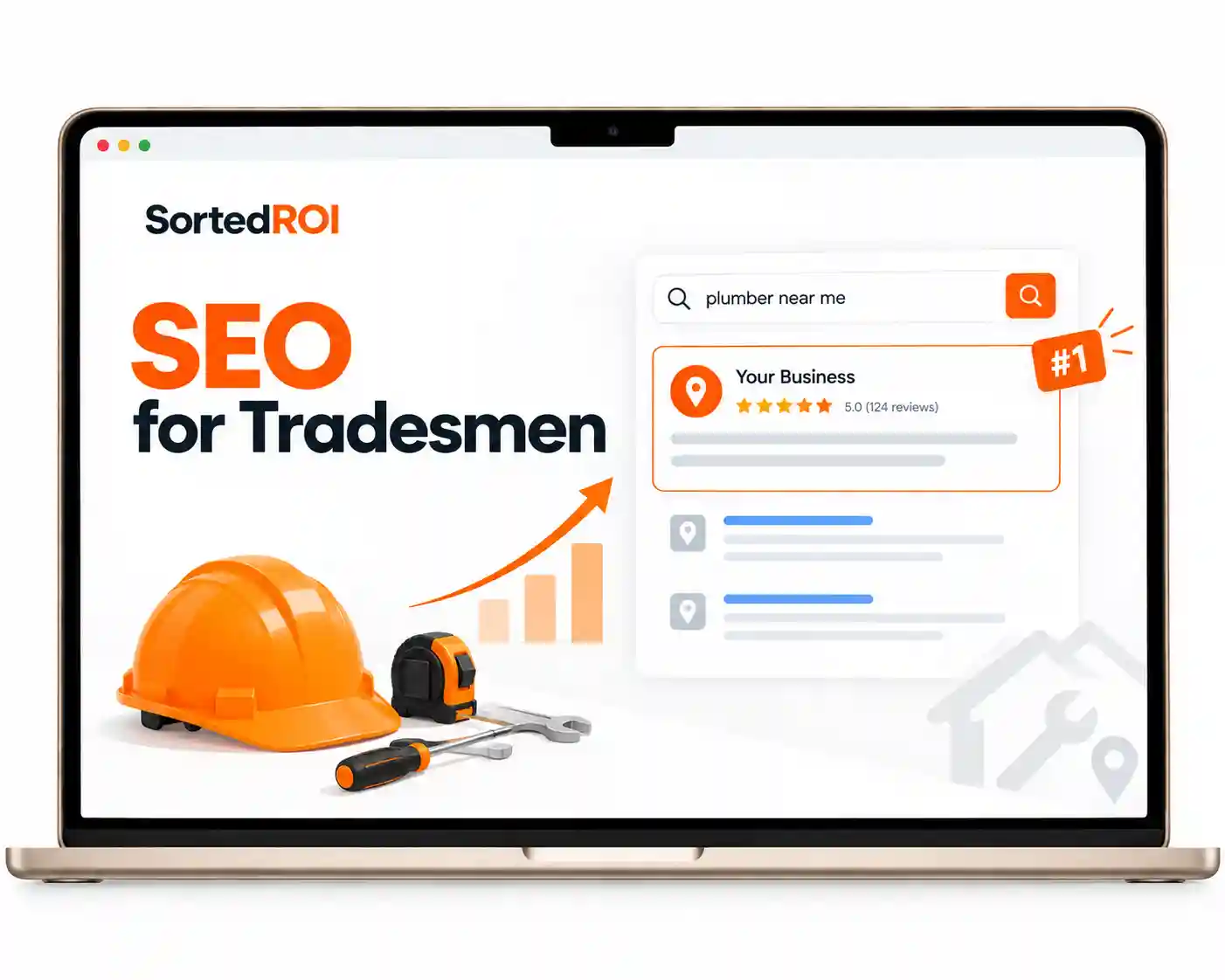 SEO for Tradesmen: Rank on Google, Get Booked Jobs, Stop Paying Lead Fees 2 Marketing Agency Sorted ROIs full SEO Service List for SEO for Tradesmen on sortedroi.com website