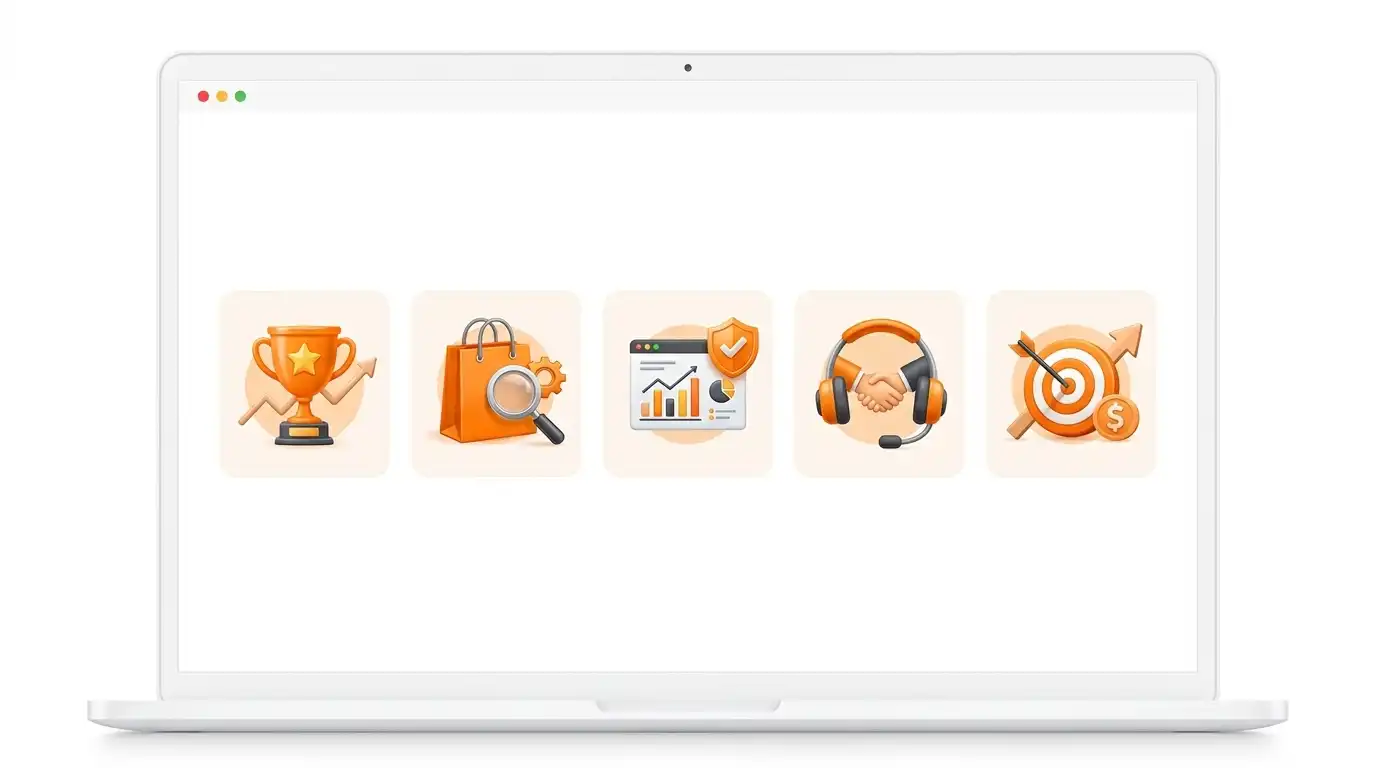 Marketing agency Sorted ROI's image of service page about SEO Agency for Retail explaining Why Retailers Choose Sorted ROI for running and managing Retail SEO Services on sortedroi.com website