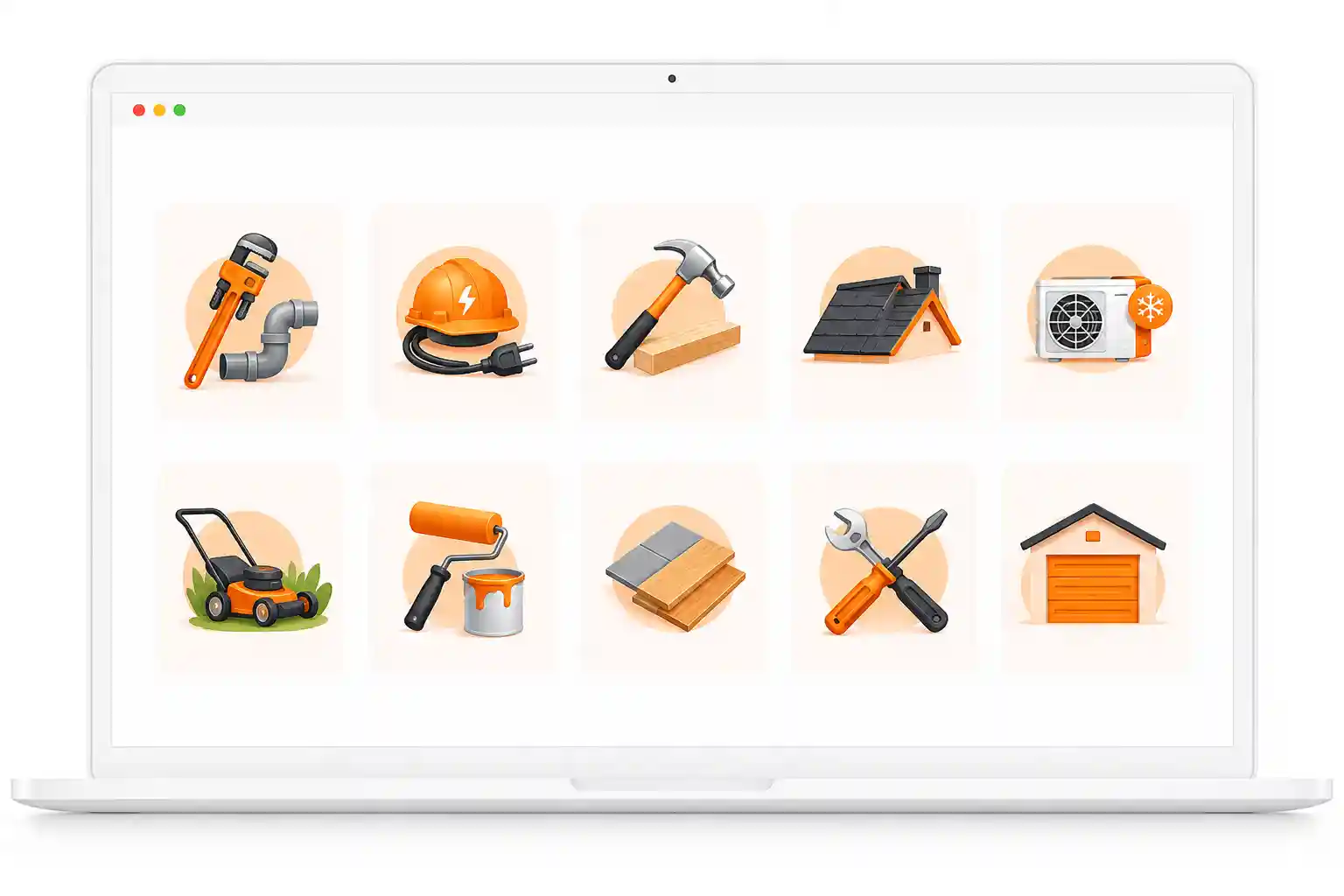 Leads for Tradesmen • #1 Lead Generation Agency for Tradesmen • Sorted ROI 3 Marketing agency Sorted ROI's image of the service page about Leads for Tradesmen showing several types of tradesmen as clientele on sortedroi.com website